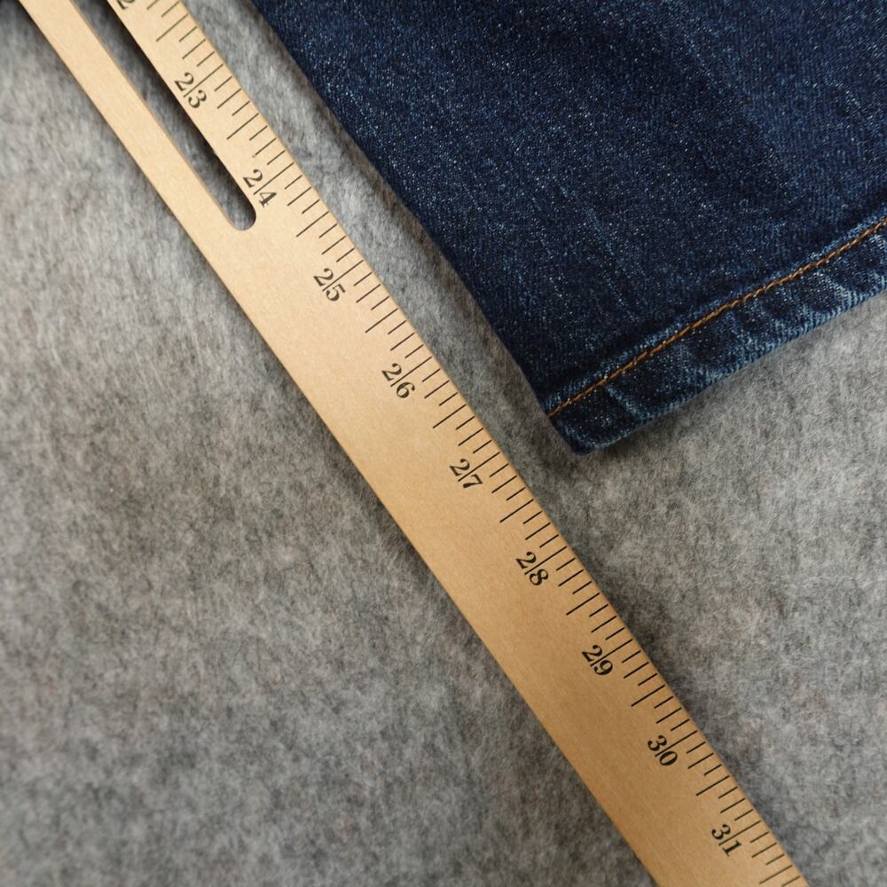 Lauren Ralph Lauren Dark Wash Straight Leg Jeans - Picture 4 of 11